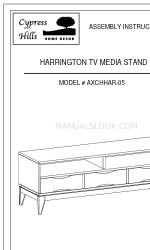 Cypress Hills AXCHHAR-05 Manual de instruções de montagem