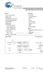 Cypress Semiconductor CY25818 Fiche technique