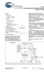 Cypress Semiconductor CY62157CV30 Spezifikationsblatt