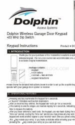 Dolphin DOLGDO433D Instructions