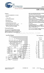 Cypress Semiconductor CY7C1019CV33 Технічна специфікація