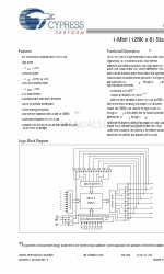 Cypress Semiconductor CY7C1019D Hoja de especificaciones