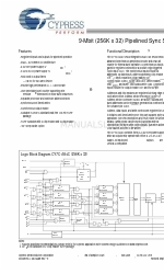 Cypress Semiconductor CY7C1364C Şartname Sayfası