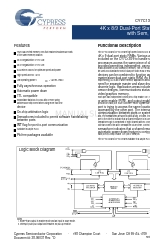 Cypress Semiconductor CY7C138 Hoja de especificaciones