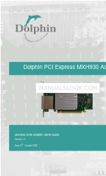 Dolphin MXH930 Kullanıcı Kılavuzu