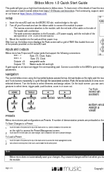 1010music Bitbox Micro 1.0 Посібник із швидкого старту