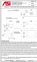 ASI SAFE-Dri 0198-MH 소유자 매뉴얼