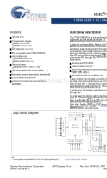 Cypress Semiconductor MoBL CY62126EV30 사양 시트