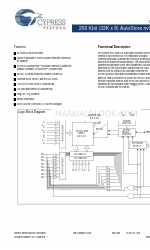 Cypress Semiconductor STK14C88-5 Hoja de especificaciones