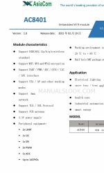 Asiacom Technology AC8401 Gebruikershandleiding