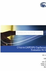 Cypress Semiconductor CapSense Express CY3218-CAPEXP2 Manuel de démarrage rapide