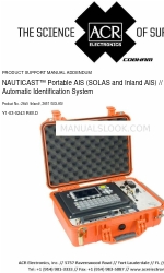 ACR Electronics NAUTICAST 2645 Apéndice del Manual de asistencia de productos