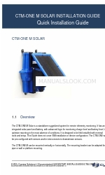 cypress solutions CTM-ONE M SOLAR Manual de instalação