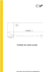 Cyrus POWER-XR 사용자 설명서