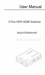 Ask HDSW0024M1-V Manual do utilizador