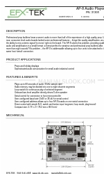 EFX-TEK 31308 Manual