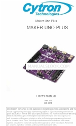 Cytron Maker Uno Plus Manuel de l'utilisateur