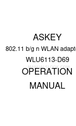 Askey WLU6113-D69 Panduan Pengoperasian