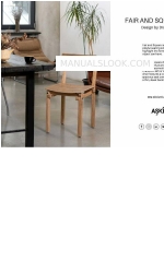 Askia FAIR AND SQUARE CHAIR Instrucciones de montaje