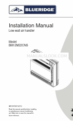 Blueridge BM12M22CNS Installation Manual