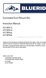 Blueridge KIT-BPK36 Manuale di istruzioni