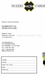 ACR Electronics ARTEX GLOBALFIX V4 Manual de apoio ao produto