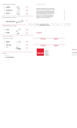 EGAN MDMB7248 Instruções de montagem