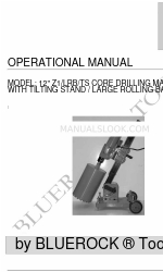 Bluerock Tools Z1/LRB/TS Manual de operação