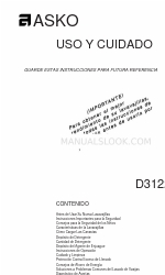 Asko D3122 (Spanish) Uso Y Cuidado