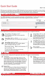 Asko D3232 Quick Start Manual