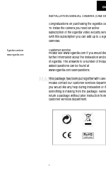 Egardia CAM-03 Manual de instrucciones de instalación