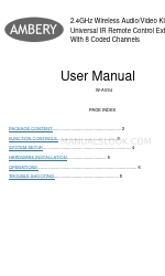 Ambery W-AVS4 Gebruikershandleiding