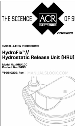 ACR Electronics HydroFix HRU-100 インストール手順マニュアル