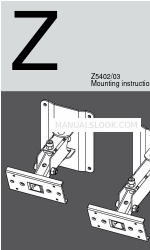 d&b audiotechnik Z5403 Istruzioni per il montaggio