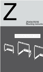 d&b audiotechnik Z Series Montageanleitung