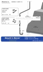 BlueSky Designs Mount'n Mover DP-T2 Petunjuk