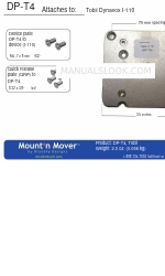 BlueSky Designs Mount'n Mover DP-T4 Instruções