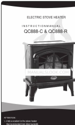 Ambiance Flame QC888-R Manuel d'instruction