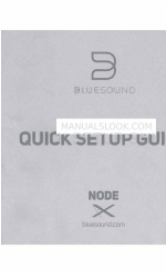 Bluesound NODE Manuale di configurazione rapida