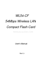 AmbiCom WL54-CF Panduan Pengguna