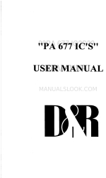 D&R PA 677ic Benutzerhandbuch