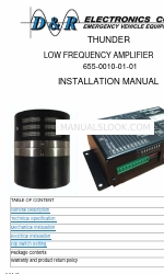 D&R 655-0010-01-01 Installation Manual