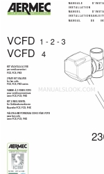 AERMEC VCFD  2 Посібник з монтажу