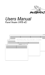 Ambient Air HPB-4E Посібник користувача