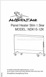 Ambient Air NDK15-12K Інструкція з експлуатації