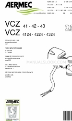 AERMEC VCZ4224 Посібник з монтажу