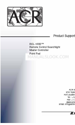 ACR Electronics RCL-100 제품 지원 매뉴얼