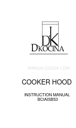 D'KOCINA BCIAISB53 Instruction Manual