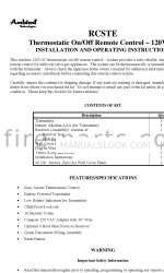 Ambient Technologies RCSTE 설치 및 운영 지침 매뉴얼