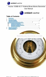 Ambient Weather Fischer 1508B-45 Panduan Pengguna